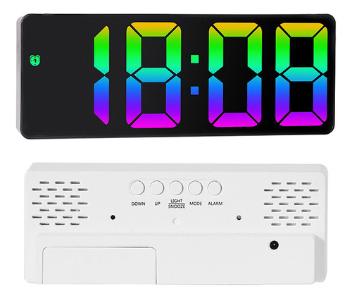 Reloj Despertador Led Digital Inteligente Para Mesita De Noc