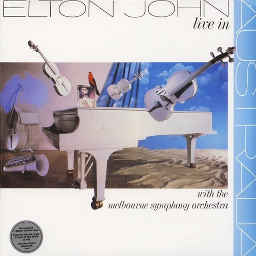 Vinilo Elton John/ Live In Australia 2lp