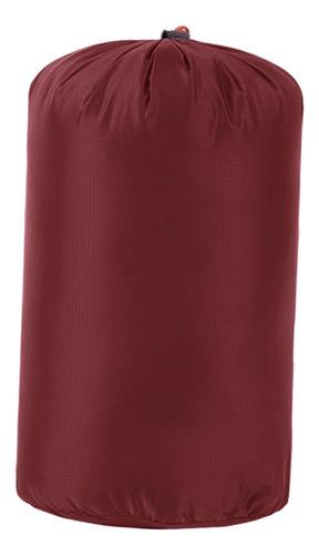 Saco De Compresión De Nailon Para Saco De Dormir, Rojo S