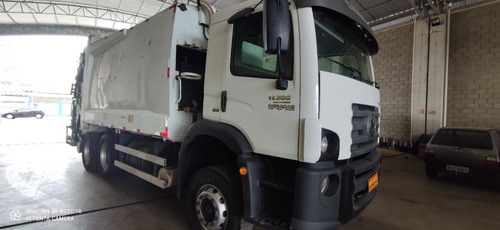 Imagem 1 de 12 de Vw 17280 Ano 2013 Equipado Com Compactador De Lixo