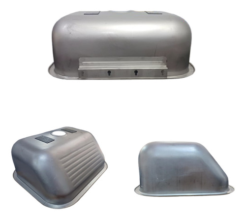 Tanque Inox Fixação Em Parede 50x40 Fosco Escovado