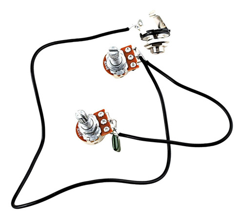 Conector De Tono De Volumen De Potenciómetro De Guitarra