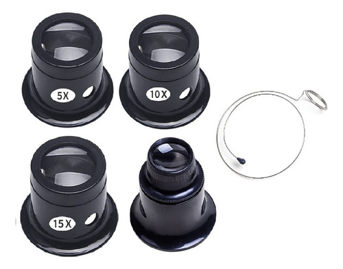 Lente De Lupa Watch Repair, Espejo De Una Pulgada Simple, 5/