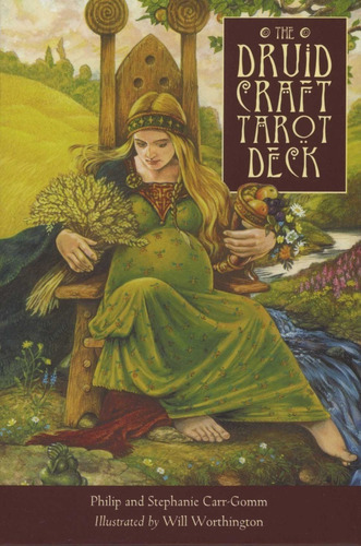 The Druid Craft Tarot Deck, De Philip Carr-gomm. Editorial Red Wheel, Tapa Blanda En Inglés