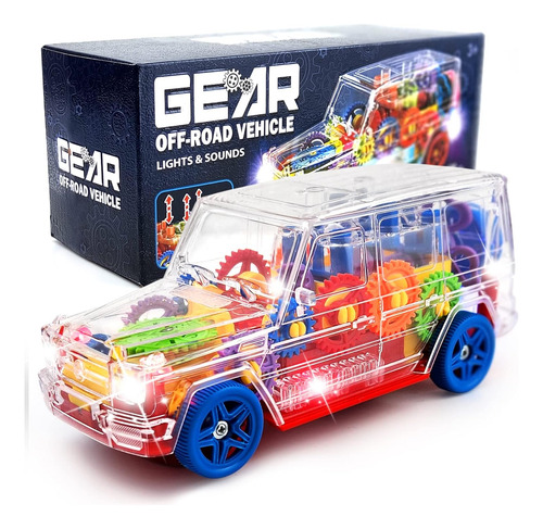 Suv Bump And Go Off Road Vehículo Con Engranajes Móviles - J