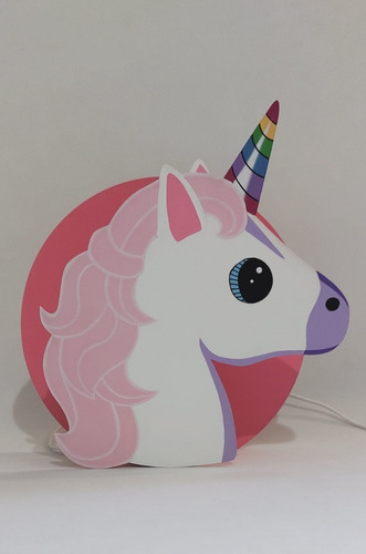 Lampara Velador Infantil Unicornio! Norte.deco