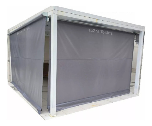 Toldo Cortina Kit Acessórios Manivela Haste Acionador Galv.