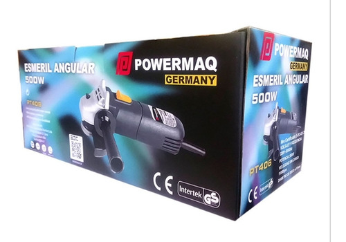 Galletero Esmeril Angular 4 1/2 PuLG 500w Powermaq Pt406