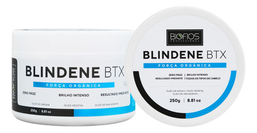 Botox Sem Formol Blindene Força Orgânica 250g Biofios Profissional