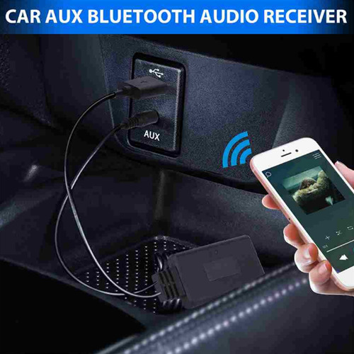 Adaptador De Receptor Auxiliar 5,0 Cable Usb+puerto Estéreo