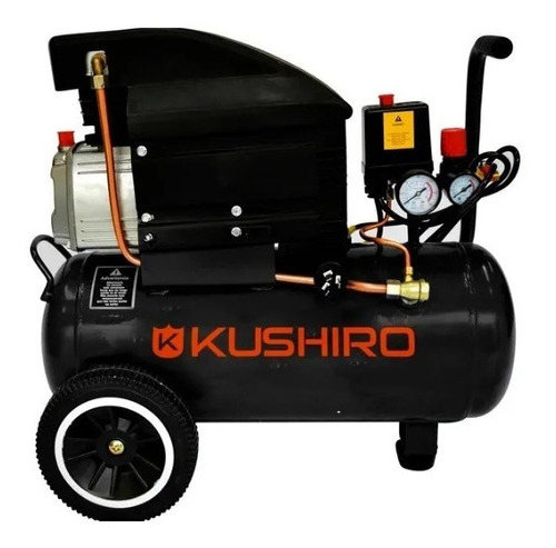 Compresor De Aire 25 Litros 1500w 8 Bar 115 Psi 2 Hp Kushiro