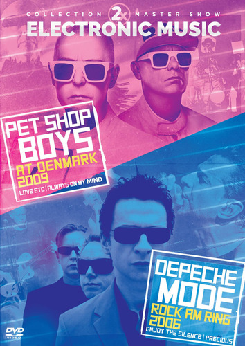Dvd 2x Electronic Music, Pet Shop Boys E Depeche Mode