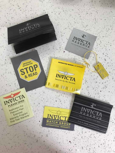 Caixa Relógio Invicta Original
