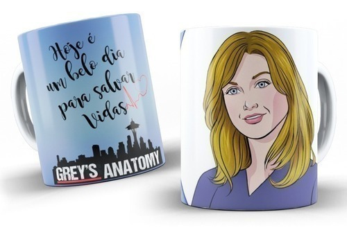 Plantillas Para Sublimar Tazas Greys Anatomy