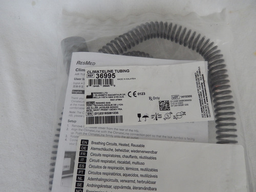 Resmed Climate Line Tubing Mod. 36995 Repuesto Manguera Cpap