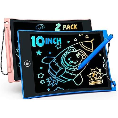 Juguetes Niños, Paquete De 2 Tabletas De Escritura Lcd...