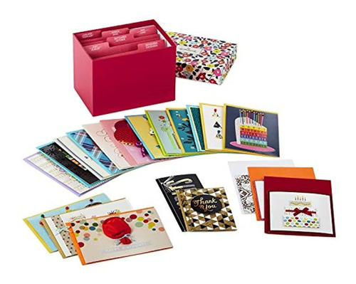 Hallmark - Tarjetas De Felicitación En Caja Hechas A Mano Pa