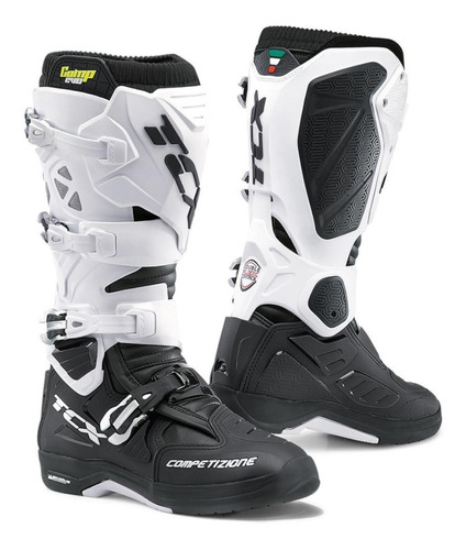 Bota Trilha Motocross Tcx Comp Evo 2 Michelin Preta Branca