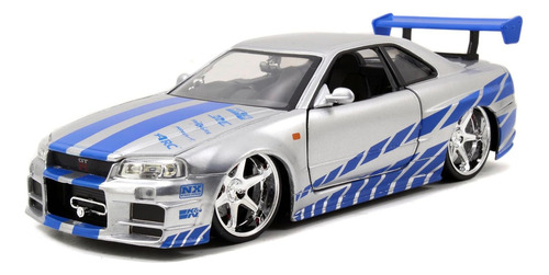 Nissan Skyline Brian Gt-r 1:24 Fast & Furious