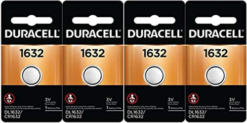 2 X 4 Piezas Fresh Duracell Bateria De Litio Ecr1632 Cr1632