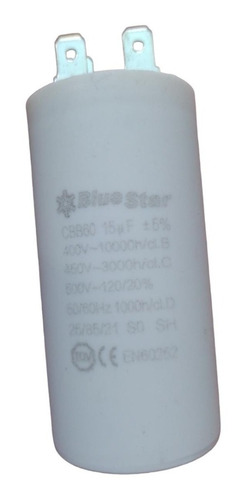 Capacitor Bluestar 15 Ufx 450v