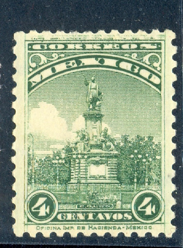 Monumento A Colon Ciudad De México 1934 Mint