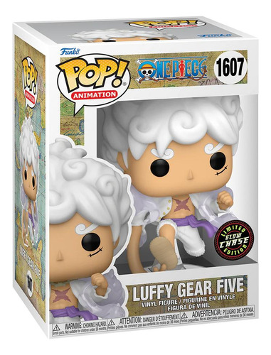 Funko Pop! One Piece Luffy Gear Five 1607 Chase Glow