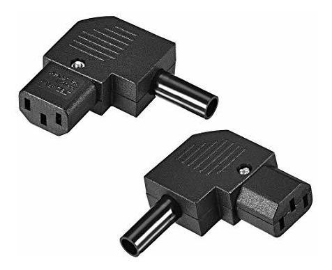 Uxcell Ac110-250v 10a Hembra Iec320 C13 Conector De Adaptado