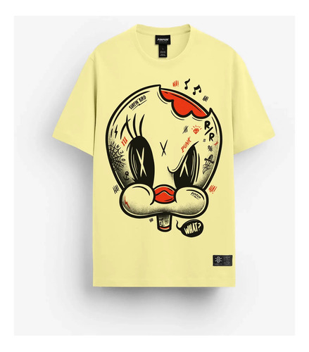 Remera Pimpum Original - Surfin Bird - Amarillo