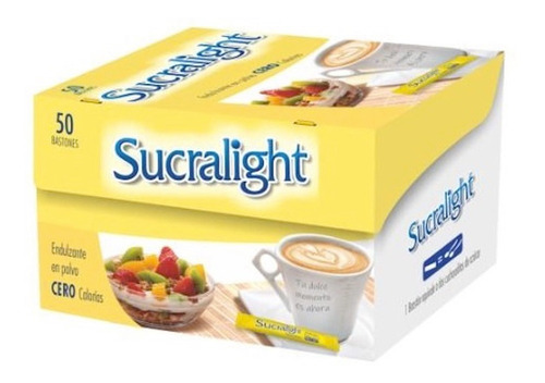 Sucralight 50 Sobres - Edulcorante Cero Calorías