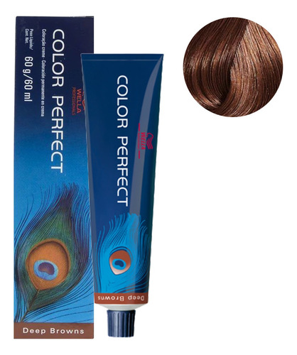 Tinta Wella Color Perfect Nº 6/73 Color Permanente 1+1 60ml