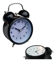 Comprar Reloj Despertador Mesa Campana Con Luz Alarma Sonido Fuerte