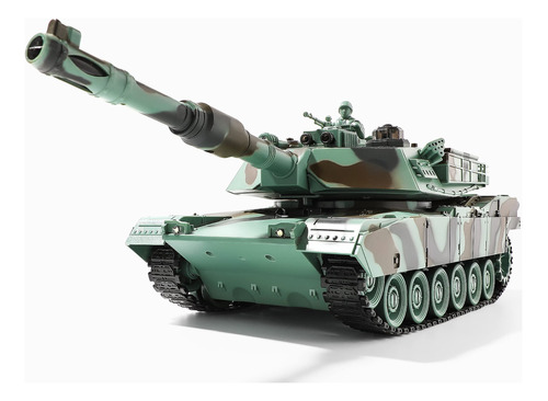Bvrorere Tanque De Control Remoto, Rc M1a2 Abrams Army Tank 