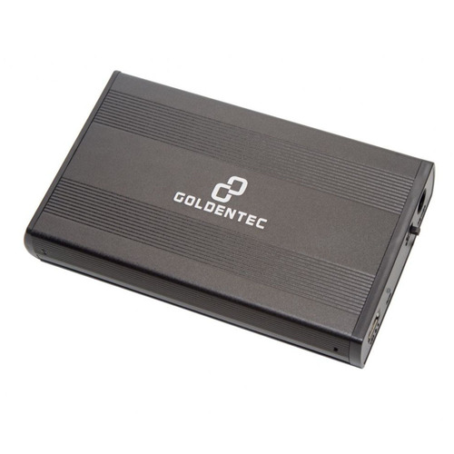 Gaveta Externa Case Notebook Hd Sata 3,5 Preto Goldentec