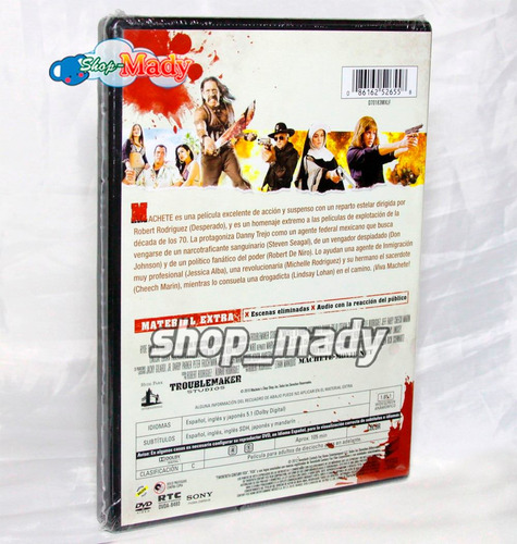 Machete Dvd La Pelicula