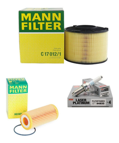 Kit Filtros Afinación Audi A4 A5 2.0t 17-20 Motor: Cvk / Dem