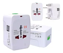 Comprar Adaptador De Enchufes Con 2 Usb Para Utilizar En Brasil 3