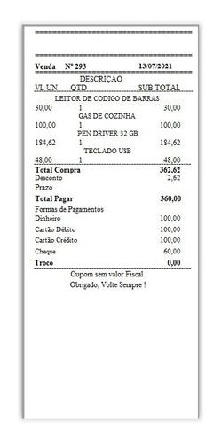 Programa De Vendas