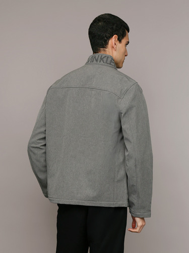 Chaqueta Ck Soft Shell Gris Calvin Klein
