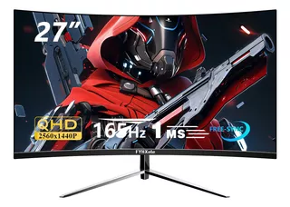 Monitor Gamer Curvo Fyhxele 27 Lcd 2k 165hz Qhd Va 1ms Negro