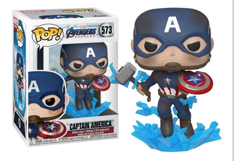 Funko Pop! Capitán América 573 Escudo Y Martillo Original