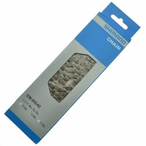 Corrente Shimano Deore Hg40 6v 7v 8v 114 Elos Original