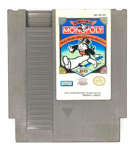 Monopoly - Juego Original Para Nintendo Nes