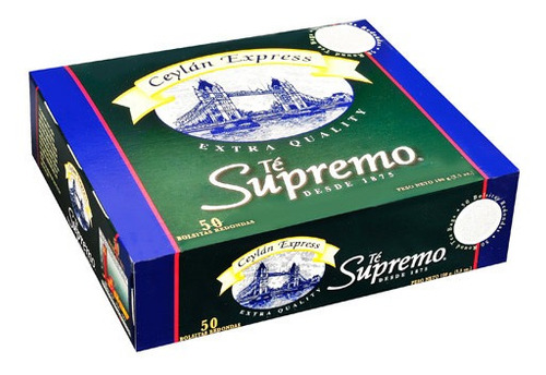 Te Ceylan Express Supremo 100 Bolsitas (2unidad)-super