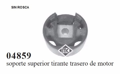 Soporte Inferior Tirante Trasero Motor Audi Seat Ref.#4859