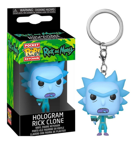 Rick Y Morty Funko Pocket Pop Llavero Original Spacesuit