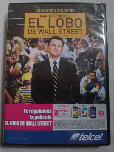 Película Dvd El Lobo De Wall Street Di Caprio