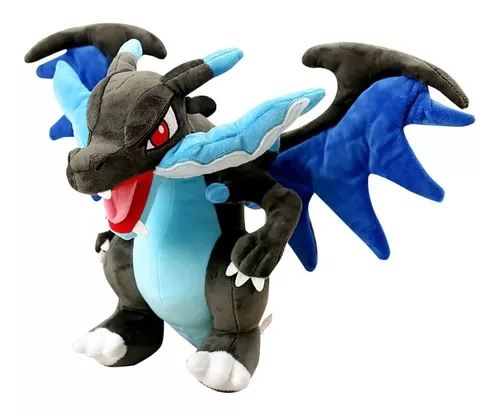 2023 Novo Pokemon Charizard Brinquedos De Pelúcia Mega Evolução X