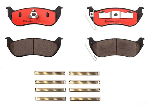Imagen 1 de 4 de Balatas Ceramicas Brembo (t) Jeep Wrangler 03-06 Liberty 03-