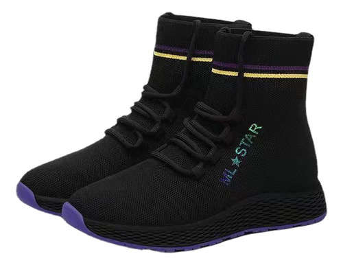 Zapatos Negros Mujer Zapato Mujer Tenis Para Mujer